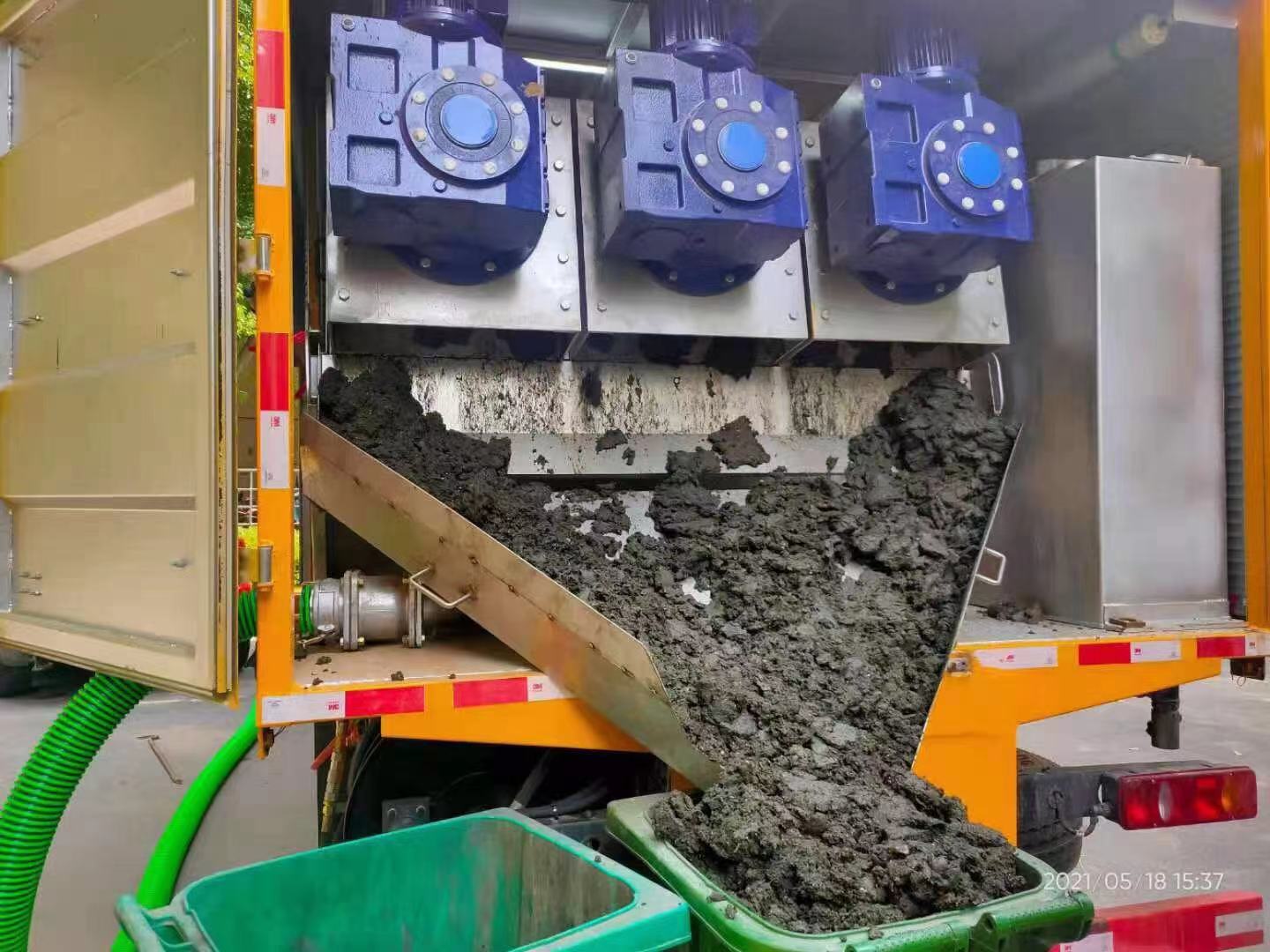 乌兰浩特化粪池清掏城市维护站-泥浆净化干湿分离处理